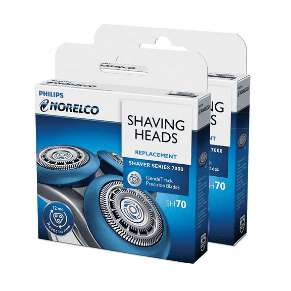 SH70 Replacement Blades for Philips Shavers Series 7000, A total of 6 sh70 replacement heads