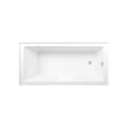 thumbnail image 4 of Aqua Eden CVTAP663222R1 66" Acrylic Rectangular 3-Wall Alcove Tub, Right Hand Drain, Glossy White/Polished Chrome, 4 of 4