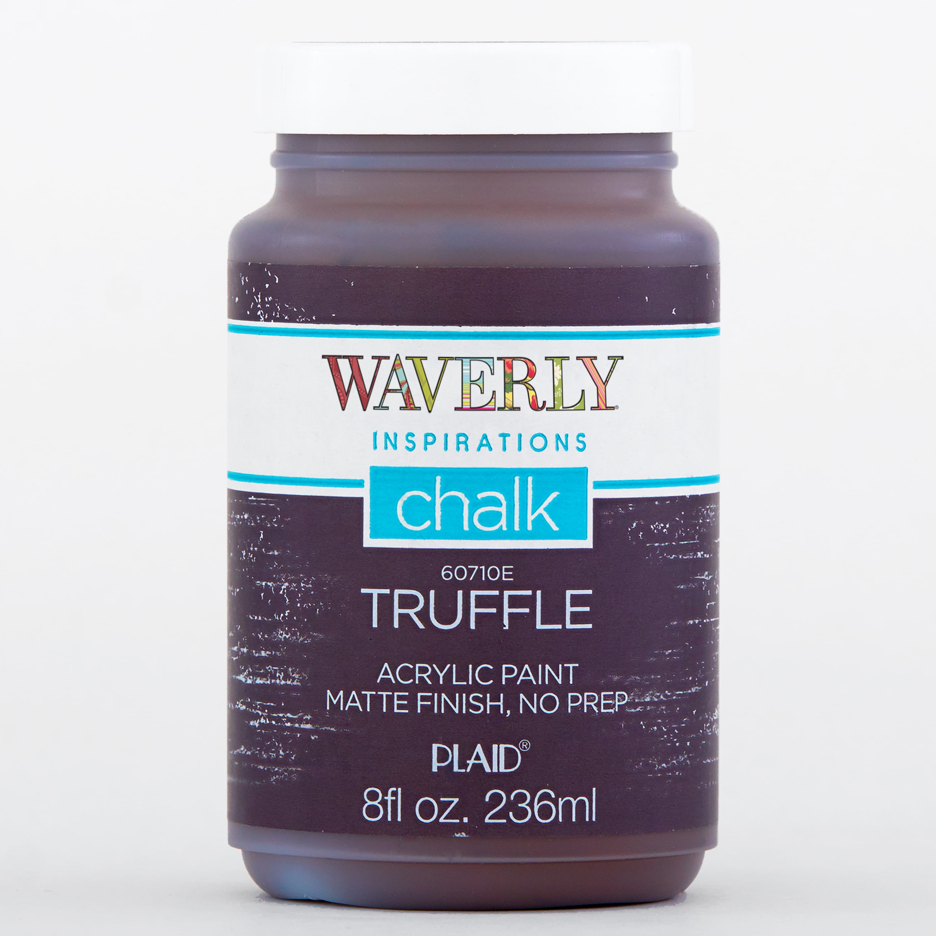Waverly Inspirations 60710E Chalk Paint, Ultra Matte Finish, Truffle, 8