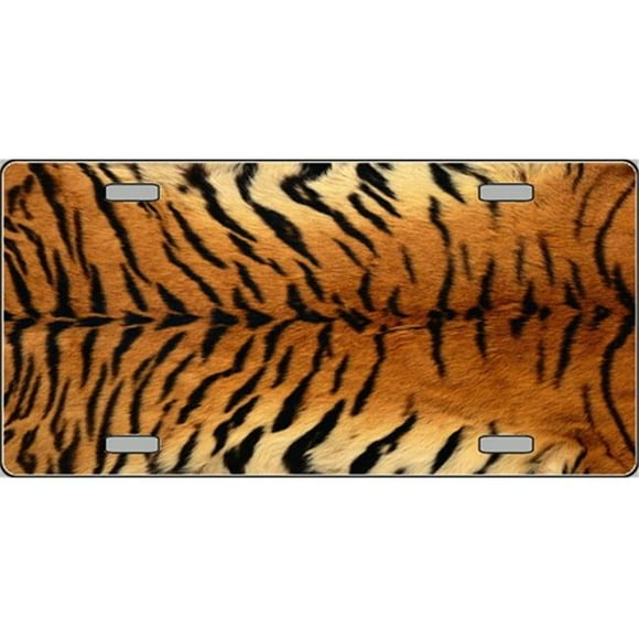 LP-2193 Tiger Flat Automotive License Plates Blanks for Customizing