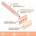 thumbnail image 3 of FACEGA Double Edge Safety Razor for Women,with 10 pcs Safety Razor Blades Single Blade Razor Reusable Travel Essentials Women Razor, 3 of 7