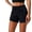 Black, variant on Summer Sleep Shorts for Women Knitted High Waist Lounge Shorts with Drawstring Solid Color Homewear Pajama Pants Beige S