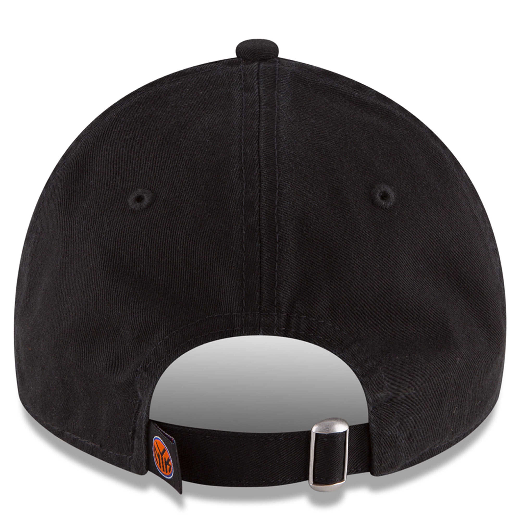 Men's New Era Black New York Knicks Team 2.0 9TWENTY Adjustable Hat