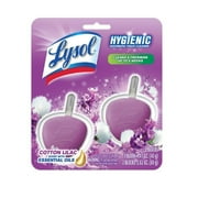 Lysol Hygienic Automatic Toilet Bowl Cleaner, Cotton Lilac, 2ct - 1920083722