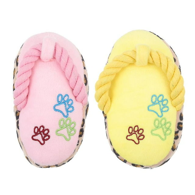 2 Pcs Jouet en Peluche pour Chien