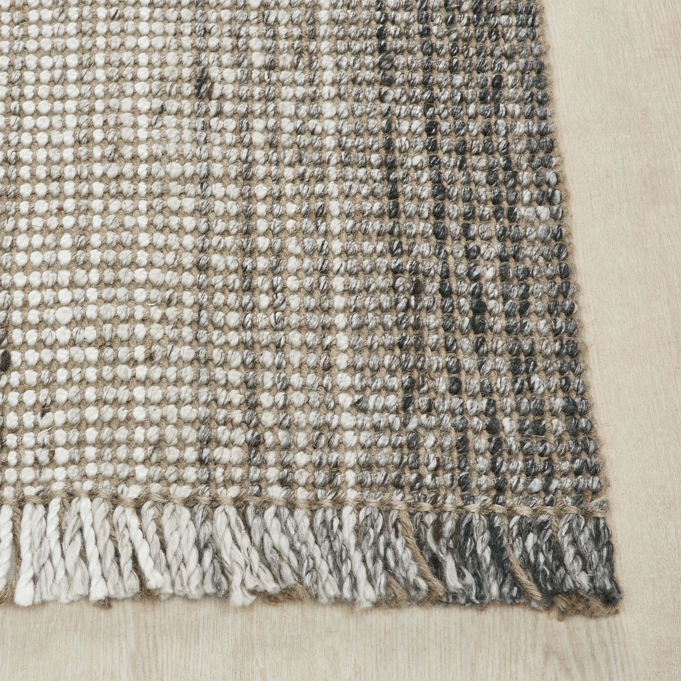 Better Homes & Gardens Ombre Natural Jute Indoor Area Rug Runner, 30" x 84"