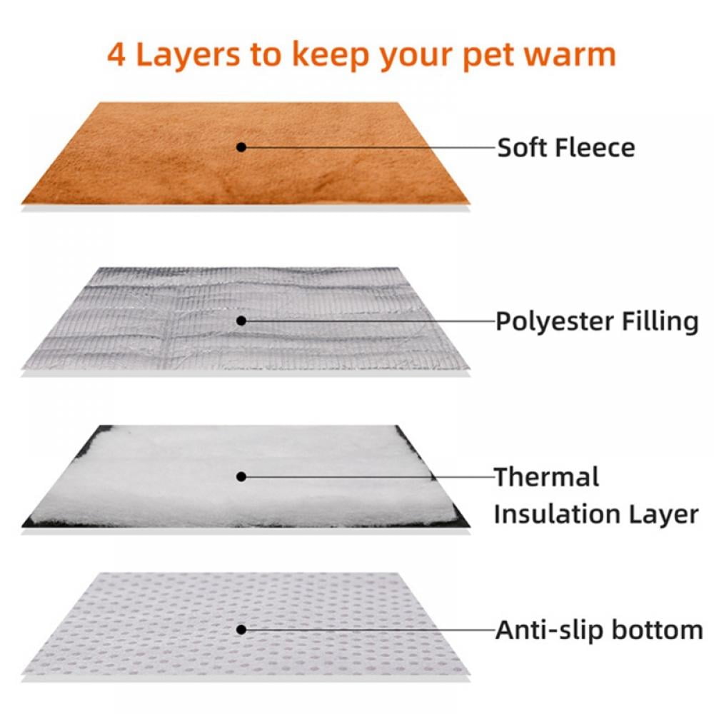Dog Cat Bed Self Heating Pet Blanket Pads Pet Thermal Mat Blanket Home Keep Warm Sleeping Bed Cat Bed