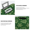 thumbnail image 5 of Easygdp Christmas (2) Double-Sided Printed Elastic Suitcase Protective Cover,Invisible Zipper, Business Trip Luggage Cases,Washable And Resistant To Falling -Medium, 5 of 9