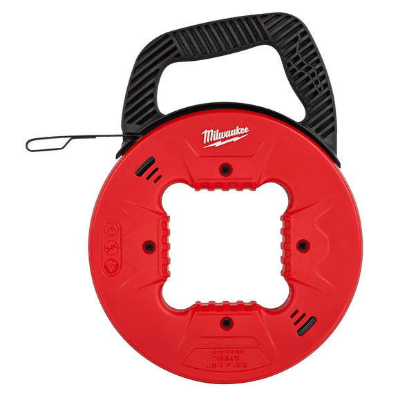 Milwaukee Tool 25' 1/8" Steel Fish Tape