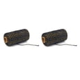 thumbnail image 1 of Decodeary 2mm 100m DIY Cotton Thread Cord String Colorful Cord String Strap Decorative Rope Wire Clothes Making Supplies gold wire + black 2Set, 1 of 6