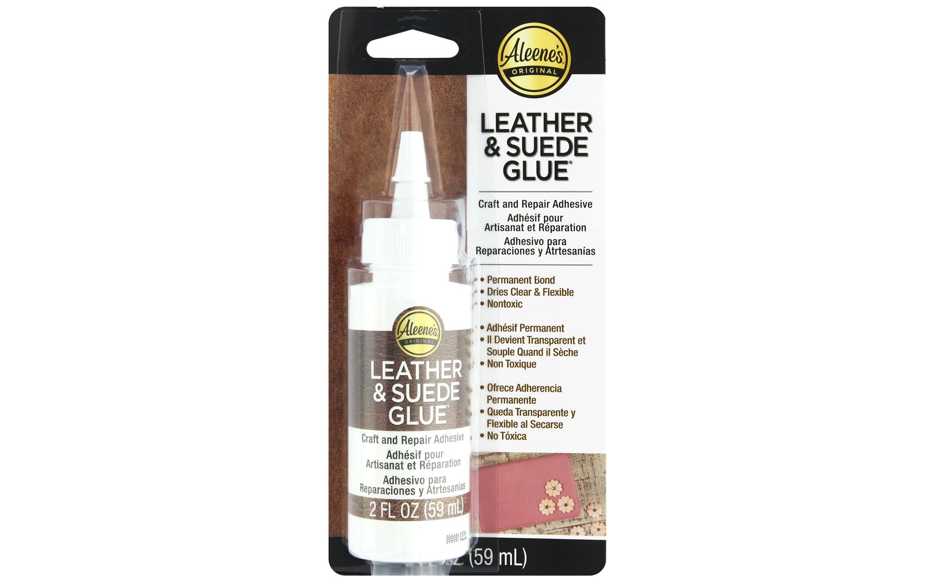 Aleene's Leather & Suede Adhesive Carded2oz