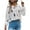 White tops for women, variant on Fashion Womens Loose Fit Cute Party Tops Oversize Comfortable Blouse Feather Print Womens Tops Dressy Long Sleeve Tunic Tops V-Neck T-shirts On