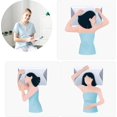 thumbnail image 4 of Restora Pillow for Sleep, Restora Cervical Neck Traction Pillow, Ergonomic Side Sleeper Pillows, Breathable Memory Foam Contour Pillows for Side, Back, Stomach Sleepers,Washable Cooling Cover, 4 of 6