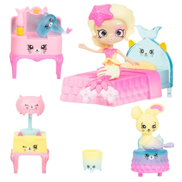 Happy Places Shopkins Surprise Me Pack, Dreamy Reef Bedroom - Walmart