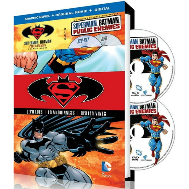 Superman Batman Public Enemies With Superman Batman Volume 1 Publicenemies Graphic Novel Blu Ray Dvd Walmart Com Walmart Com Superman Batman Public Enemies With Superman Batman Volume 1 Publicenemies Graphic Novel Blu Ray Dvd Walmart Com Walmart Com