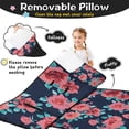 thumbnail image 3 of Pioneer Flower Floral Print Pattern Toddler Nap Mats for Kids Preschool,Sleeping Mat Bag or Kids,Toddler Sleeping Bag,Toddler Nap Mat or Daycare, 3 of 6