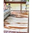 thumbnail image 3 of Unique Loom Modern Collection Rustic, Contemporary, Landscape, Vintage, Indoor and Outdoor Area Rug, 8' 0" x 11' 4", Beige/Brown, 3 of 10