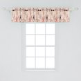 thumbnail image 2 of Ambesonne Circus Valance Pack of 2, Acrobat Clown Gymnast, 54"X12", Multicolor, 2 of 4