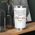 thumbnail image 4 of Appreciation Gifts for Coworkers - 20 oz Stainless Steel Insulated Coffee Tumbler With Lid - Mothers Day Birthday Inspirational Thank You Gifts for Women Boss Lady Friends Employee Teachers, 4 of 6