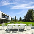 thumbnail image 2 of Air XL Extension 9 Piece Dining Set in White, 2 of 7