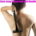 thumbnail image 2 of Men Back Razor Shaver Groomer Full Body Leg Hair Removal Trimmer Set Long Handle, 2 of 11