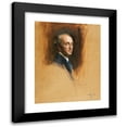 thumbnail image 1 of Philip Alexius de László 20x24 Black Modern Framed Museum Art Print Titled - Study Portrait of Baron Georg Franckenstein (1925), 1 of 5