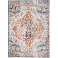 thumbnail image 6 of Novashion Traditional Rugs, Vintage Floral Area Rug Abstract Non-Slip Modern Floor Carpet Rug Mat Large for Bedroom Living Room Decor, 5.2' x 7.5' / 3.9' x 5.9' / 3.3' x 5.2', 6 of 6