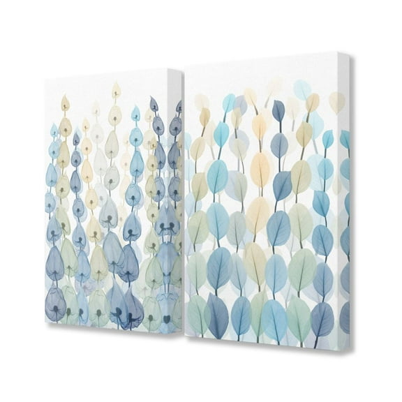 Stupell Home Décor Seaweeds and Ocean Plants Blue Green Pattern Designs Canvas Wall Art by Albert Koetsier