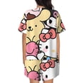 thumbnail image 3 of Lsque Sanrio Women's Short-Sleeved Pajama Set - 2 Piece Soft and Lightweight Sleepwear Set-Small, 3 of 9