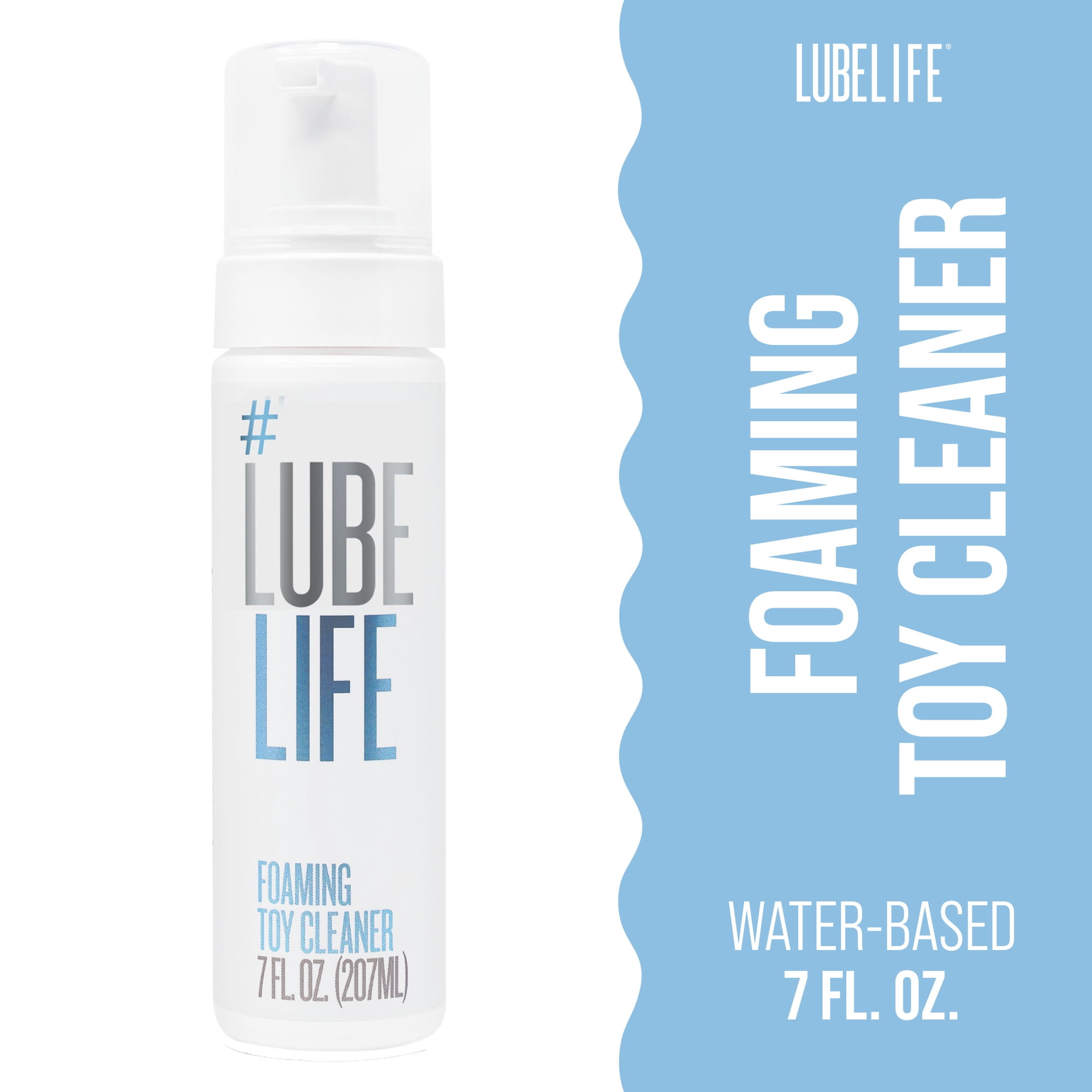 LUBELIFE Foaming Adult Toy Cleaner, Cleaning Solution for Adult Toys, 7 fl oz