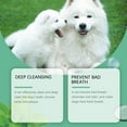 thumbnail image 4 of Dog Teeth Cleaning Powder for Oral Health | Fresh Breath | Removes Stains | Easy to Use Supplement | 50g | Includes Cleaning Brush | Supports Dental Hygiene and Healthy Mouth | Canine Oral Care, 4 of 8