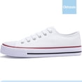 thumbnail image 2 of Zapatillas de lona de moda para mujer, lindas zapatillas bajas, cómodas zapatillas de lona para caminar para dama, 2 of 5