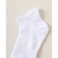 thumbnail image 4 of Men's Socks 10 Pairs Ankle Socks White, Solid Color 10-Pack Short Socks, 4 of 6
