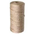 thumbnail image 2 of Abbracc Natural Burlap Hessian Jute Rope Twine Rope String Gift Box String Cord Wedding Natural Color, 2 of 9