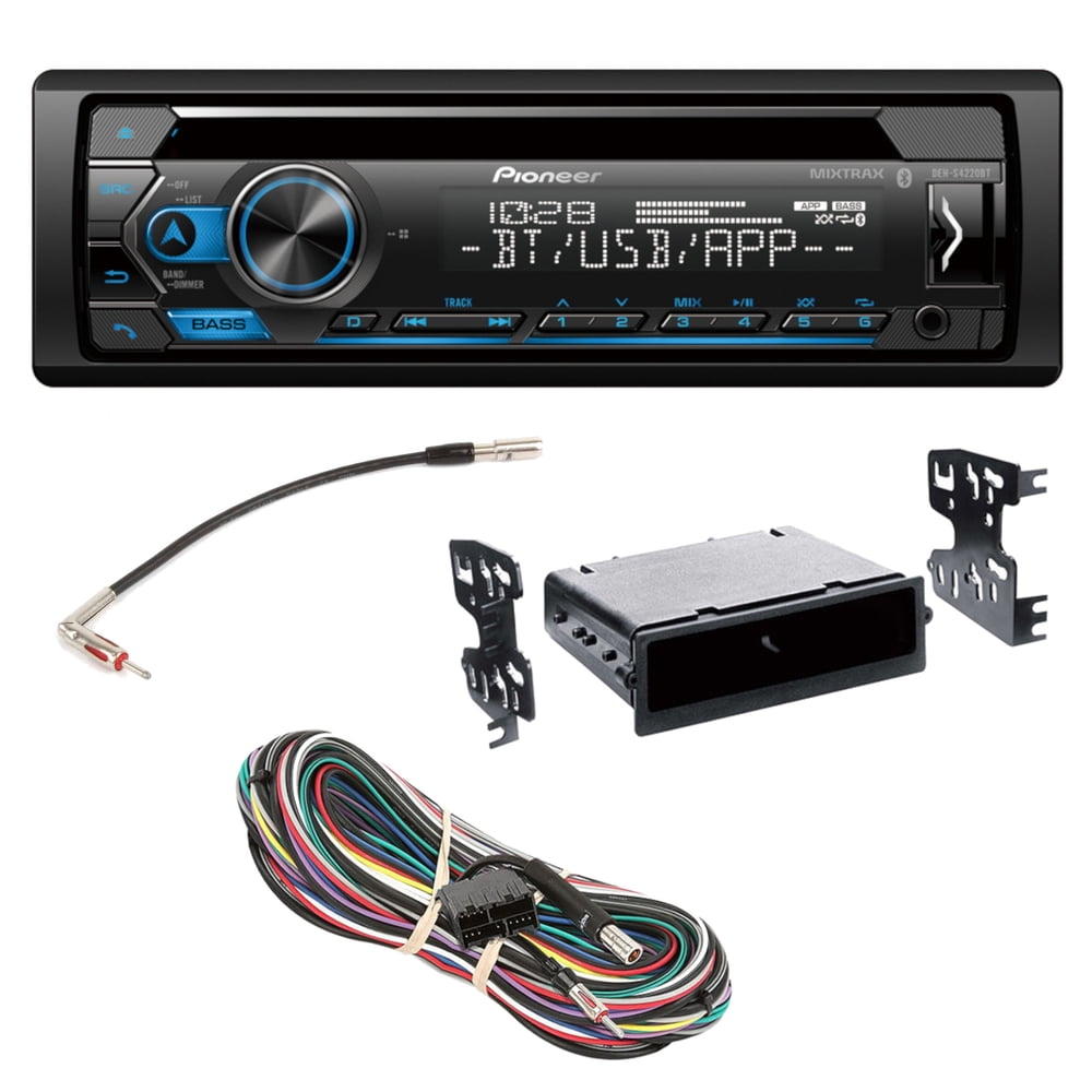 Pioneer DEH-X9600BT CD RDS Tuner with Bluetooth, MIXTRAX, USB, and