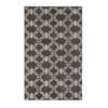 Moroccan Hand-tufted Wool Gray Traditional Trellis Moroccan Rug