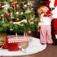 thumbnail image 2 of Faldas de árbol de Navidad Falda de felpa blanca Decoración de árbol de Navidad para vacaciones de Navidad Decoración de fiesta de año nuevo Liquidación Muyoka Hogar, 2 of 2