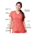 thumbnail image 3 of Adar Pro Scrubs For Women - Modern V-Neck Scrub Top, 3 of 7