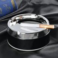 thumbnail image 3 of Cenicero portátil con tapas giratorias, cenicero de escritorio para malezas, duradero, fácil de limpiar, cenicero de cigarrillos a prueba de viento para uso en interiores o exteriores, cenicero para, 3 of 5