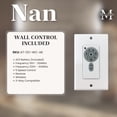 thumbnail image 3 of Matthews Fans - Nan - 3 Blade Ceiling Fan In Contemporary Style-10 Inches Tall, 3 of 7