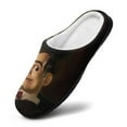 thumbnail image 3 of Mens Cozy Slippers Goosebumps Warm Soft Plush Slipper Slip-on House Shoes for Home Indoor Outdoor, 3 of 7