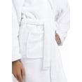 thumbnail image 3 of Bata para niñas BC BARE COTTON de microfibra blanca, 9 a 12 años, 3 of 6