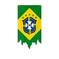 thumbnail image 3 of Yanxiao 2026 World Football Cup National Team Flags, 51.2" Soccer Game Brazil Cheering Fan Flags Banner Decor, World Cup Decor for Stadium Events Fans Game Day Outdoor Decor, 3 of 5