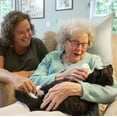 thumbnail image 3 of Joy For All Black and White Tuxedo Cat Robot Companion for Age Related Memory Loss and Caregivers by Ageless Innovation, 3 of 8