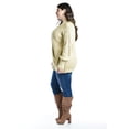 thumbnail image 2 of Cardigan de punto Roman Fashion /Tallas Extras, 41849 (Beige) beige 38, 2 of 6