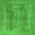 thumbnail image 1 of Ahgly Company Indoor Square Oriental Green Industrial Area Rugs, 5' Square, 1 of 4