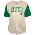 thumbnail image 2 of Men's Fanatics Jayson Tatum Cream Boston Celtics Baseball Jersey, 2 of 3