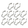 thumbnail image 6 of Yannee 10 Pcs Spring Terry Clips Open Type Spring Steel Tool Clips Heavy Duty Water Pipe Clamps Hardware, 6 of 12