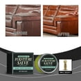 thumbnail image 5 of Leather Furniture Salve | Conditioning Nourishing Balm for Car Seats Sofas Couches | Deep Moisturizing | Restores Shine Texture | Anti-Aging Anti-Cracking | All Leather Types | 100g Jar, 5 of 9