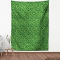 thumbnail image 3 of Exotic Fabric by the Yard Upholstery, Clutter of Banana Leaves Paradise Plantation Foliage Scene, Decorative Fabric for DIY and Home Accents, Fern Green Hunter Green by Ambesonne, 3 of 4